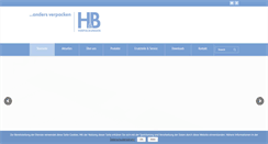 Desktop Screenshot of hb-verpackungen.de
